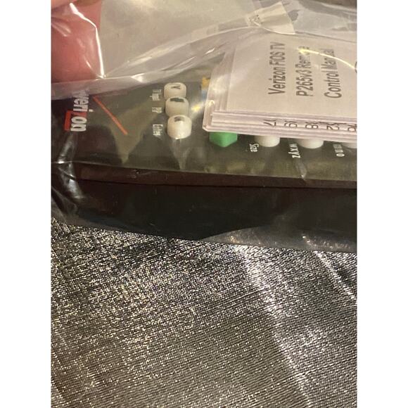 Verizon Fios TV P265v3 RC New in Sealed Bag, with instructions and batteries - Picture 8 of 8